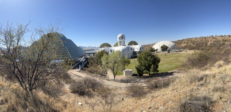 The glasshouses in the desert