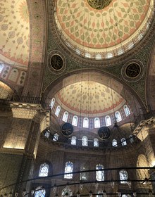 The great dome, painted and gilded