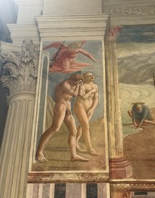 Masaccio's Expulsion from Eden