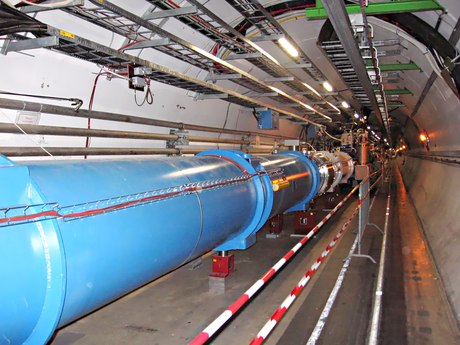 The LHC tunnel and its magnets