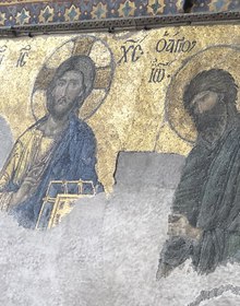 The Deesis mosaic