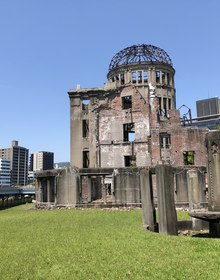The skeleton of the Genbaku Dome