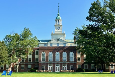 Fuld Hall across the lawn