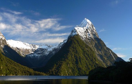 Mitre Peak from the water
